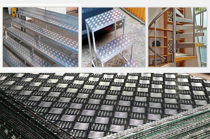 Aluminum Floor and Stairs Plate