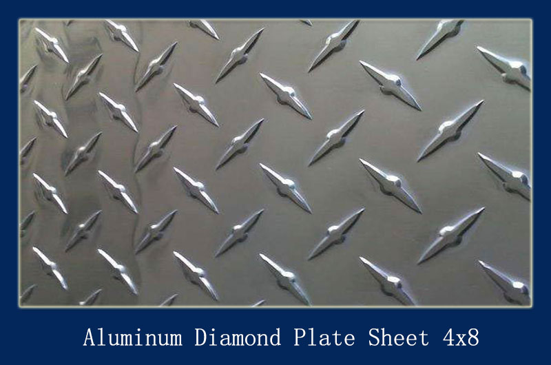 Aluminum Diamond Plate Sheet 4x8