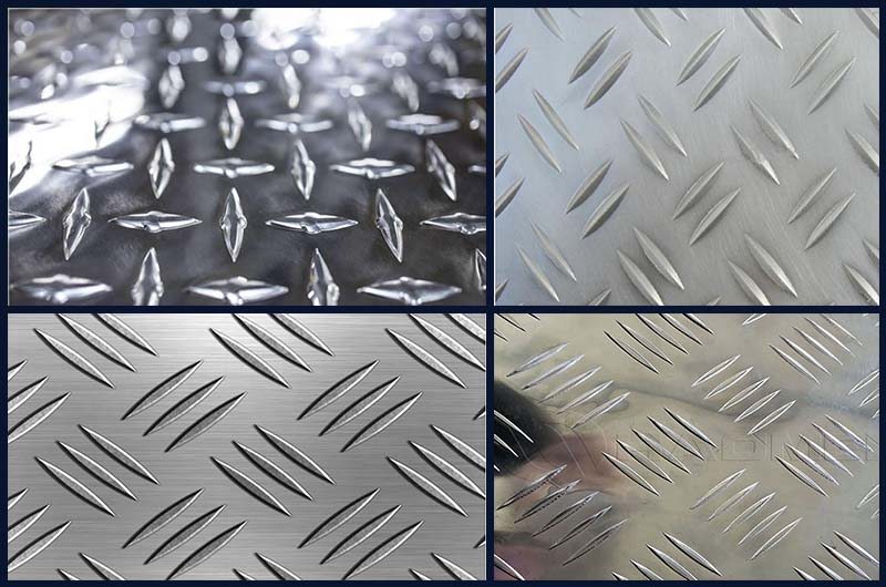 Aluminum Checker Plate Pattern