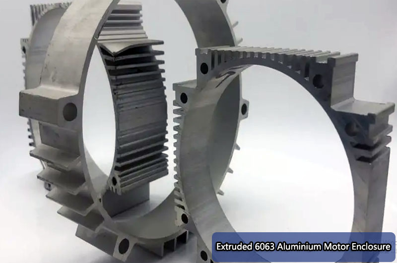 6063 Aluminum Extruded Motor Shell 