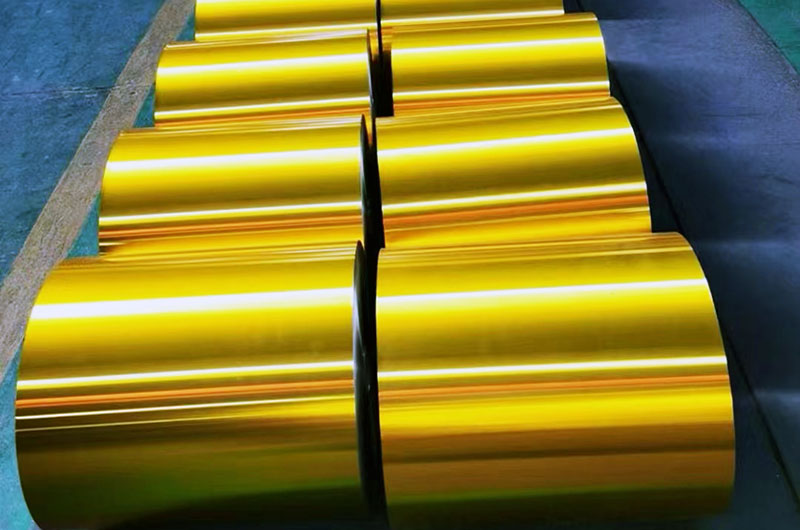 Gold Aluminum Foil