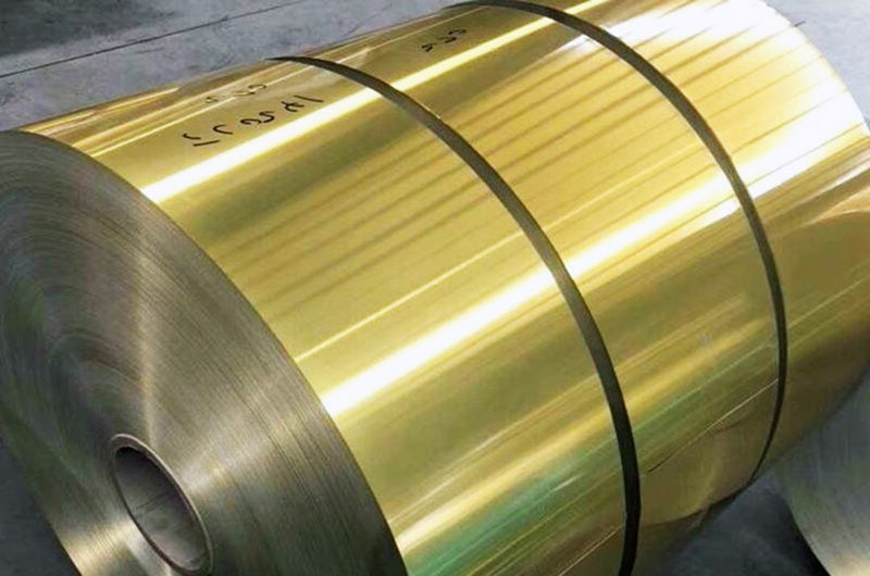 Gold Aluminum Foil Safe to Contact with Food