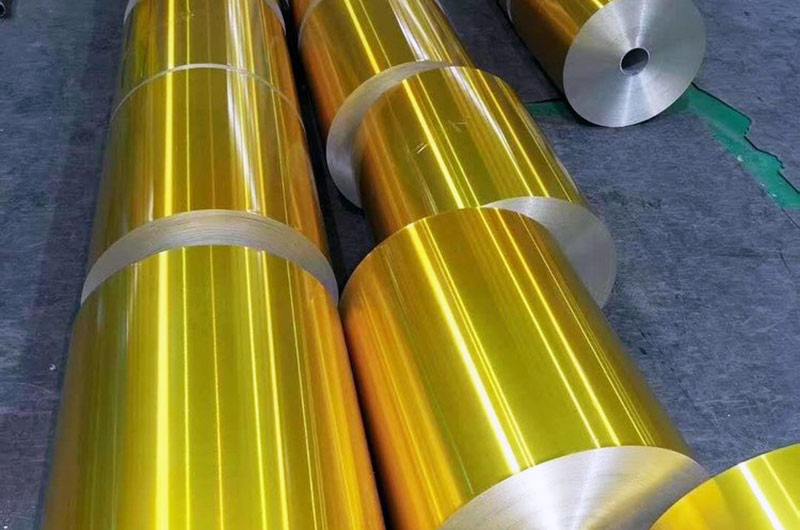 Specifications of Gold Aluminum Foil