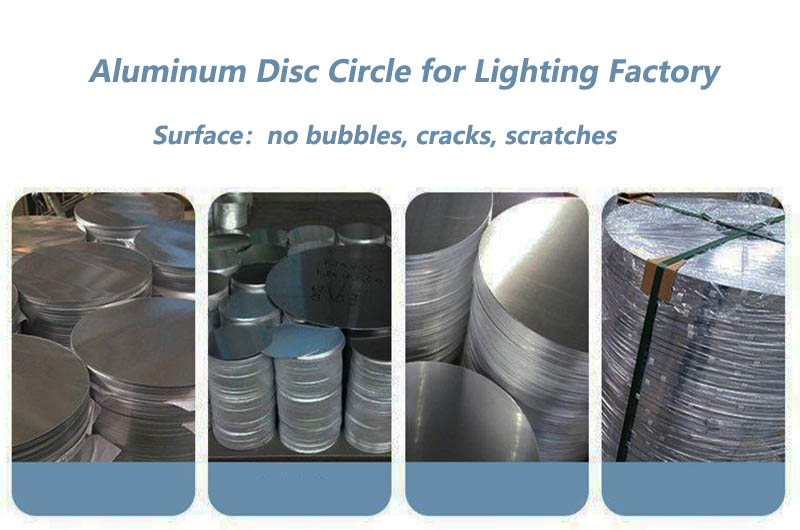 Aluminum Disc Circle for Lighting Factory