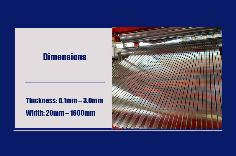 5083 Aluminum Strip Dimensions