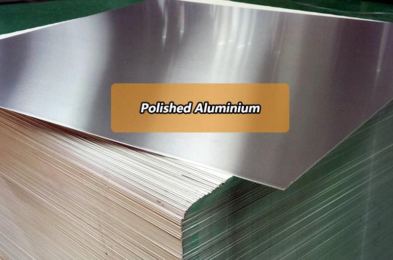 olished aluminum plate Decorative Purposes