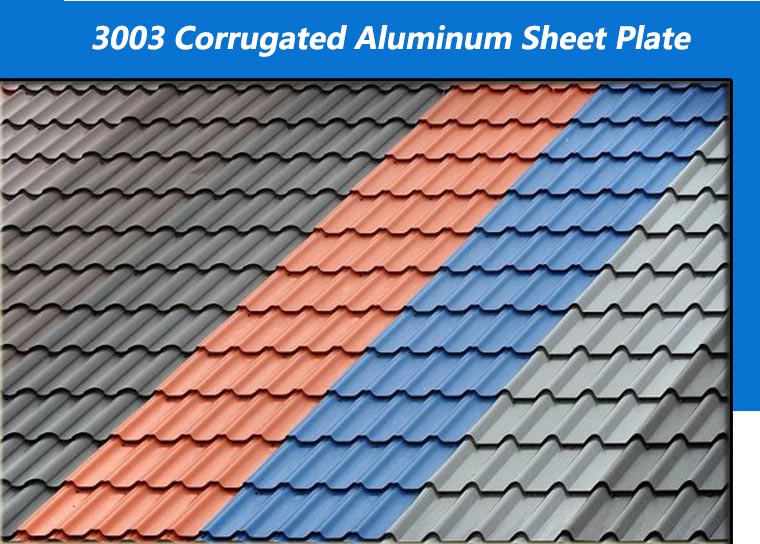 3003 Corrugated Aluminum Sheet Plates