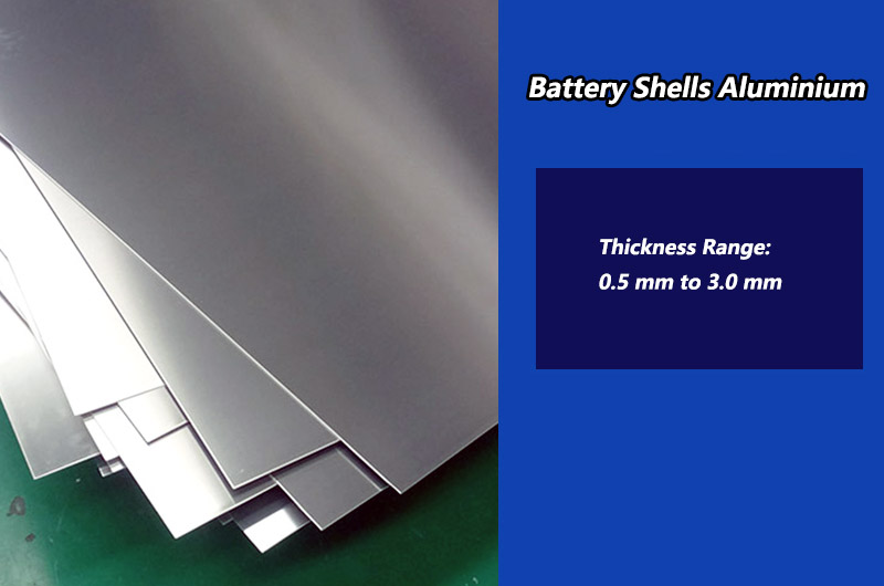 Battery Shells Aluminium Plate Sheet Common Thickness
