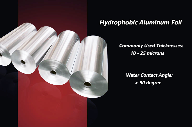 Hydrophobic Aluminum Foil