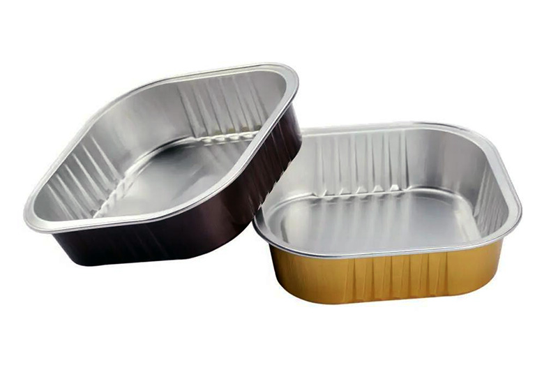 Aluminum foil for food lunch box containers