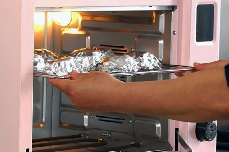 3003 aluminium foil di microwave