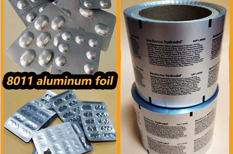 PTP 8011 Aluminum Foil in Medicine Packaging