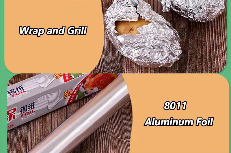 Wrap and Grill Aluminum Foil