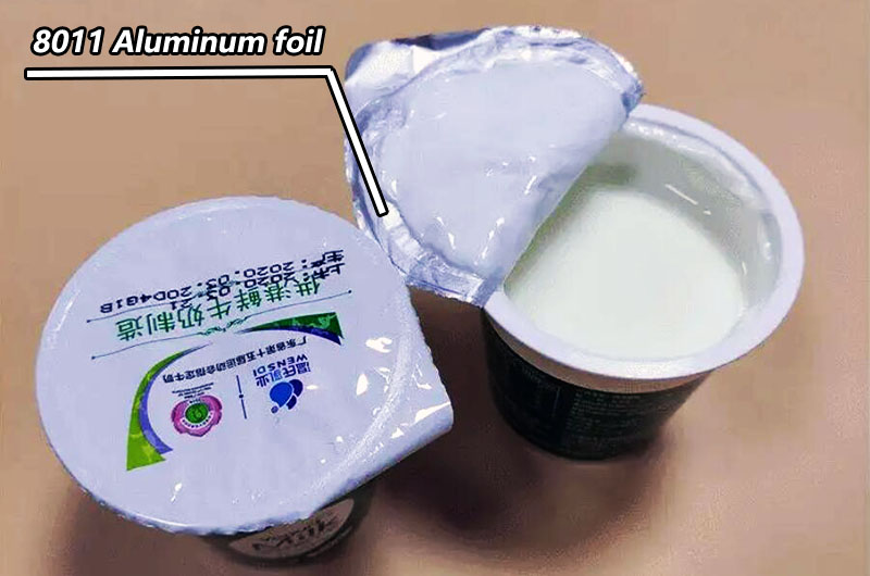8011 Aluminum foil for yogurt lid