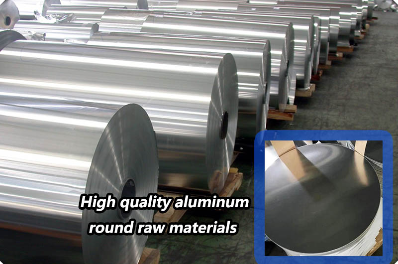 High quality aluminum round raw materials
