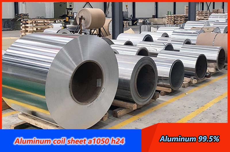 Aluminum coil sheet a1050 h24