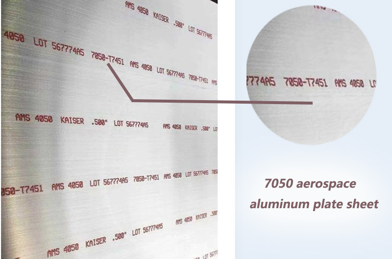 7050 Aerospace Aluminum Plate Sheet