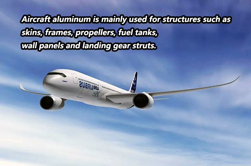 Aluminum for aircraft structures