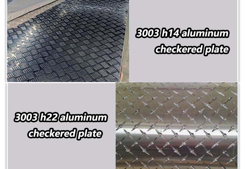 3003 h14 h22 aluminum checkered plate